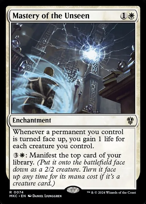 Mastery of the Unseen · Murders at Karlov Manor Commander 74/358