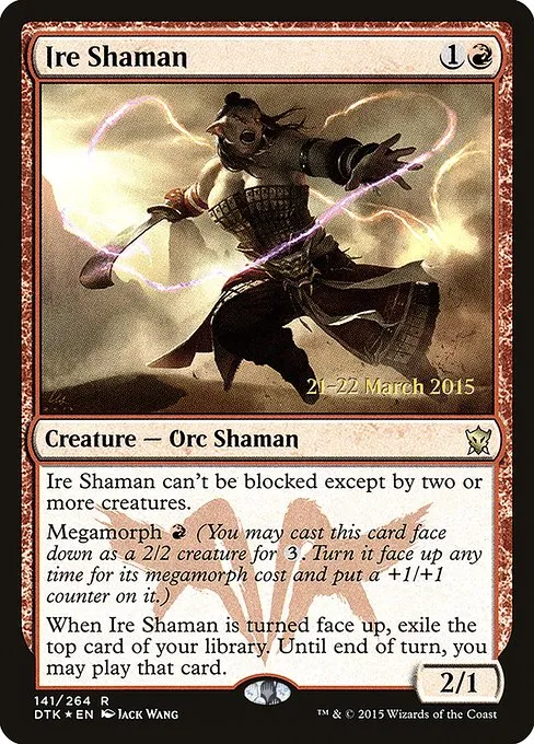 Ire Shaman · Dragons of Tarkir Promos 141s/51
