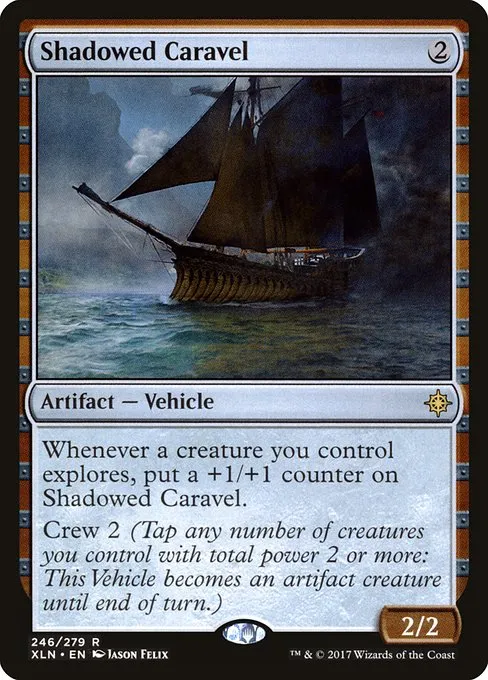 Shadowed Caravel · Ixalan 246/289