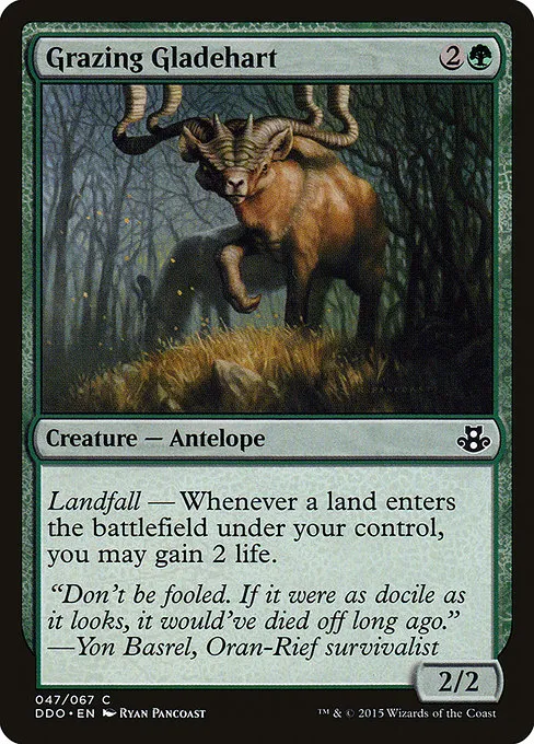 Grazing Gladehart · Duel Decks: Elspeth vs. Kiora 47/67