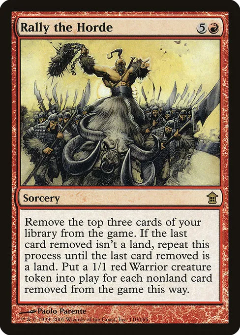 Rally the Horde · Saviors of Kamigawa 110/165