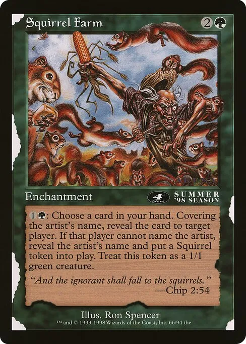 Squirrel Farm · Oversized League Prizes 50/83