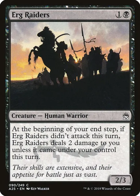 Erg Raiders · Masters 25 90/249