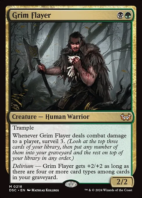 Grim Flayer · Duskmourn: House of Horror Commander 218/373