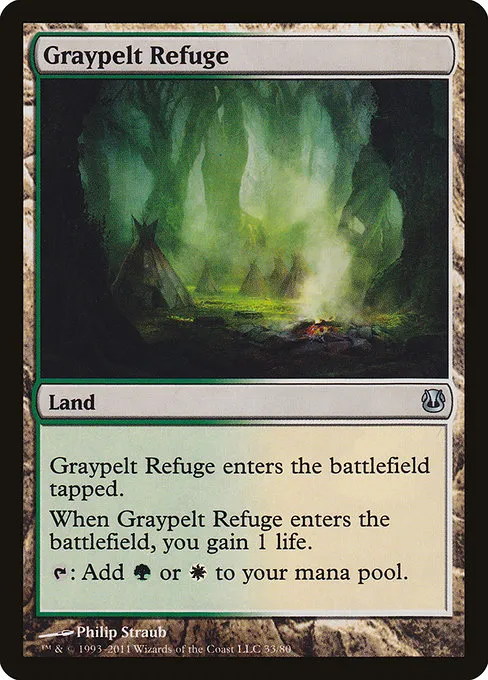Graypelt Refuge · Duel Decks: Ajani vs. Nicol Bolas 33/80