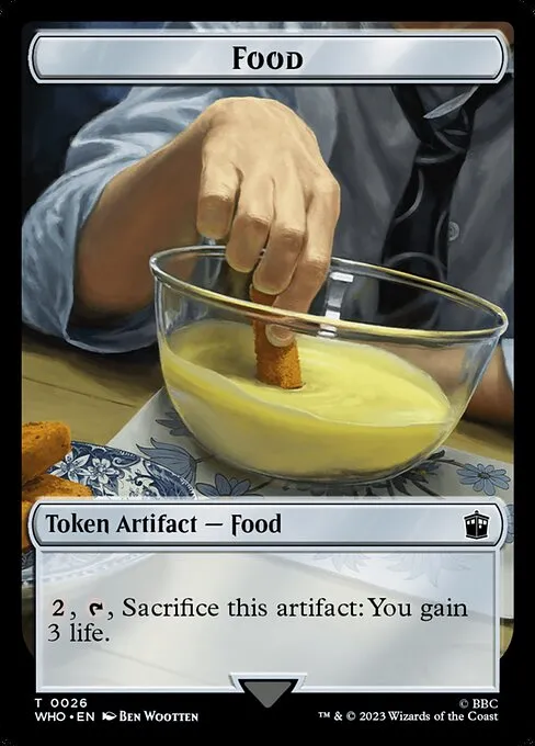 Food · Doctor Who Tokens 26/64