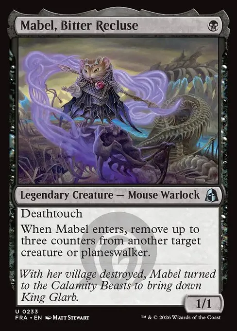 Mabel, Bitter Recluse · Reality Fracture 233/7
