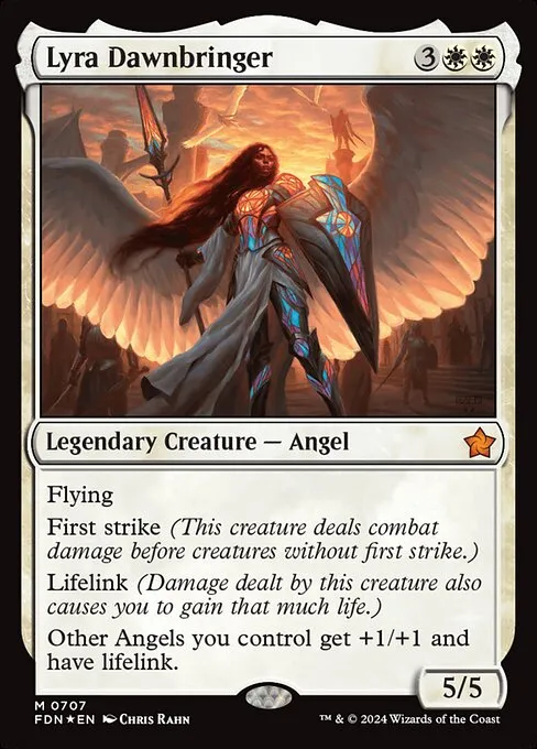 Lyra Dawnbringer · Foundations 707/771