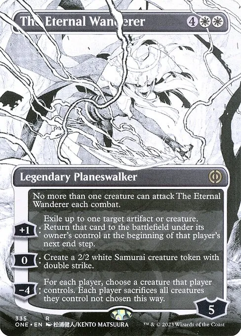 The Eternal Wanderer · Phyrexia: All Will Be One 335/479