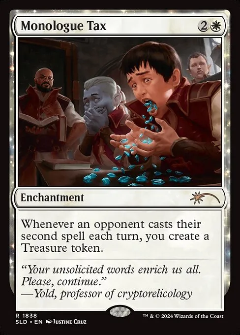 Monologue Tax · Secret Lair Drop 1838/2547
