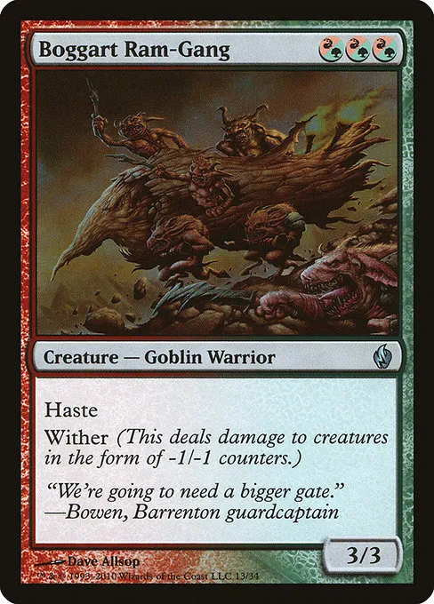 Boggart Ram-Gang · Premium Deck Series: Fire and Lightning 13/34