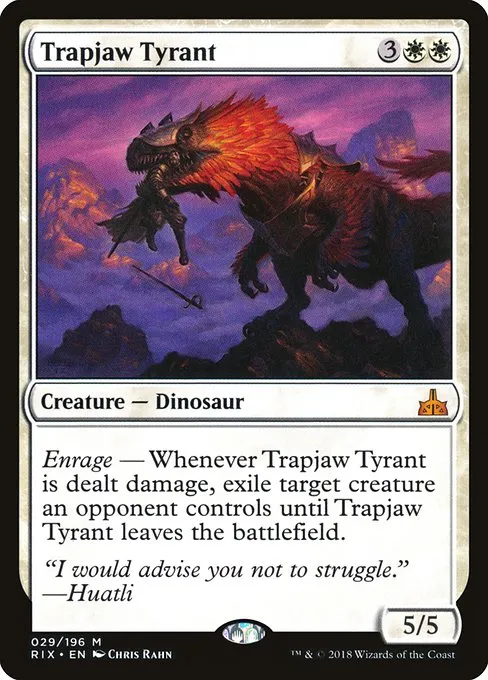 Trapjaw Tyrant · Rivals of Ixalan 29/205