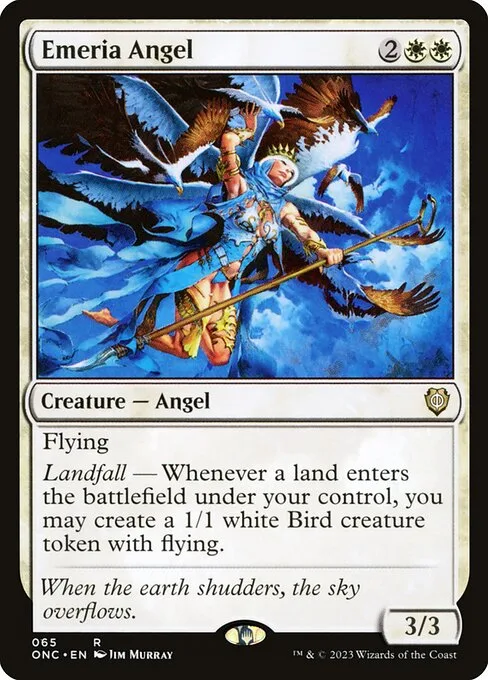Emeria Angel · Phyrexia: All Will Be One Commander 65/174