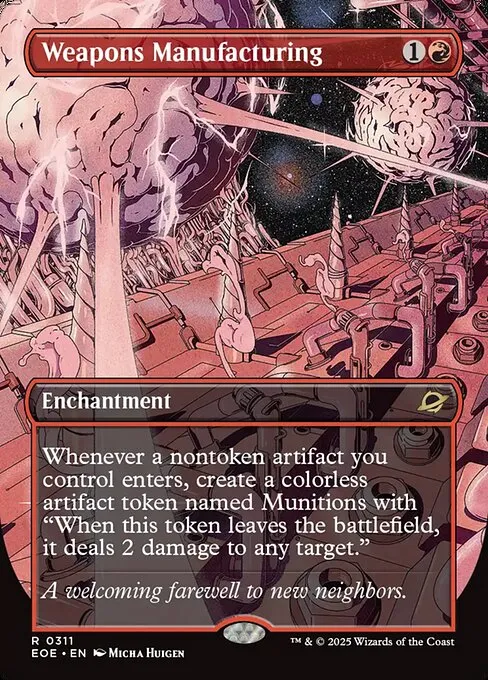 Weapons Manufacturing · Edge of Eternities 311/400