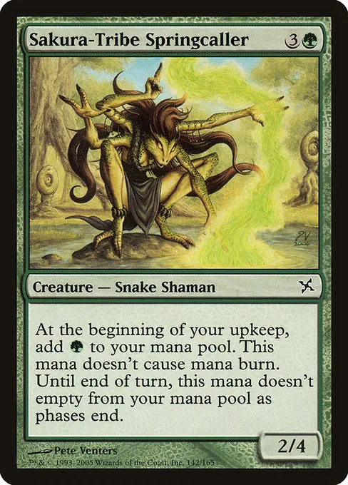 Sakura-Tribe Springcaller · Betrayers of Kamigawa 142/165