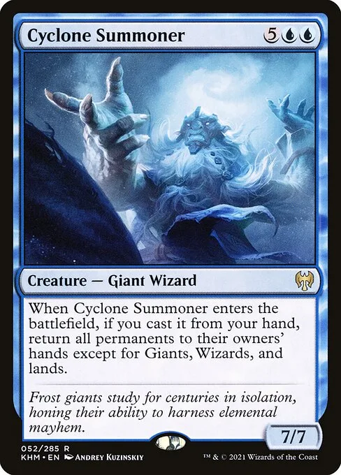 Cyclone Summoner · Kaldheim 52/425