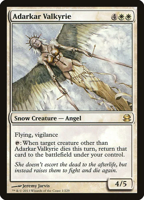 Adarkar Valkyrie · Modern Masters 1/229