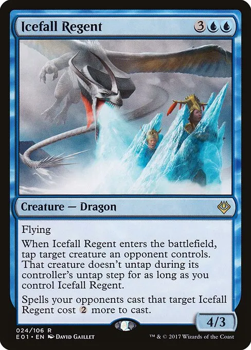 Icefall Regent · Archenemy: Nicol Bolas 24/106