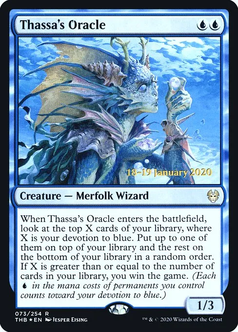 Thassa's Oracle · Theros Beyond Death Promos 73s/137