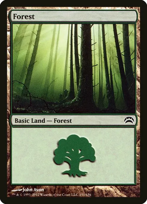 Forest · Planechase 2012 151/156