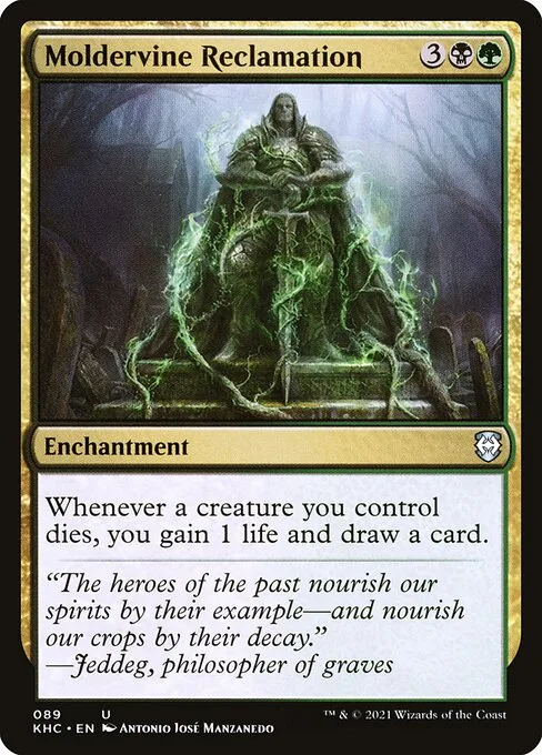 Moldervine Reclamation · Kaldheim Commander 89/119