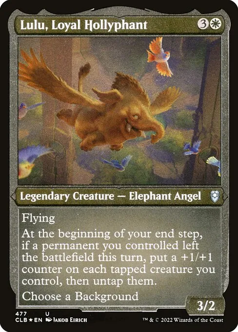 Lulu, Loyal Hollyphant · Commander Legends: Battle for Baldur's Gate 477/936