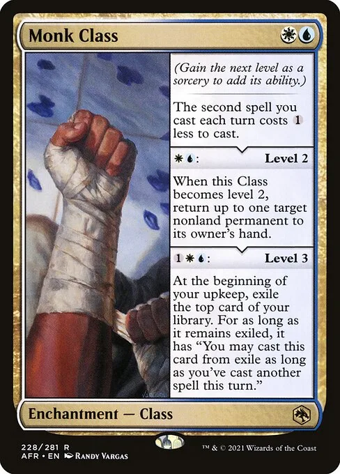 Monk Class · Adventures in the Forgotten Realms 228/424