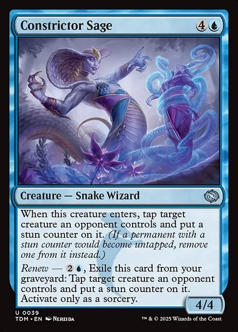 Constrictor Sage · Tarkir: Dragonstorm 39/427