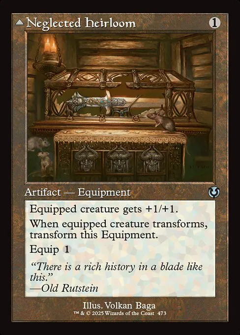 Neglected Heirloom // Ashmouth Blade · Innistrad Remastered 473/495