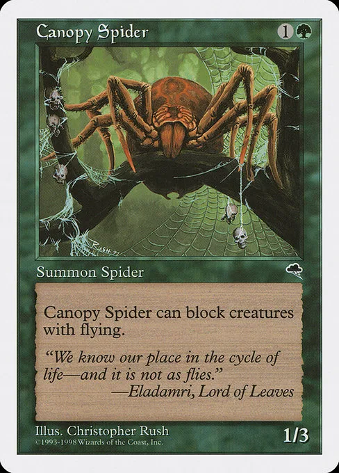 Canopy Spider · Anthologies 52/85