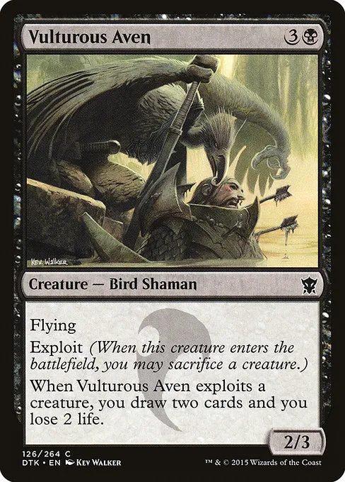 Vulturous Aven · Dragons of Tarkir 126/264