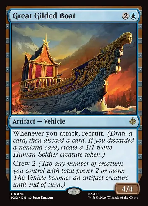 Great Gilded Boat · The Hobbit 42/39