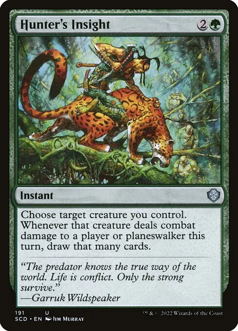 Hunter's Insight · Starter Commander Decks 191/352