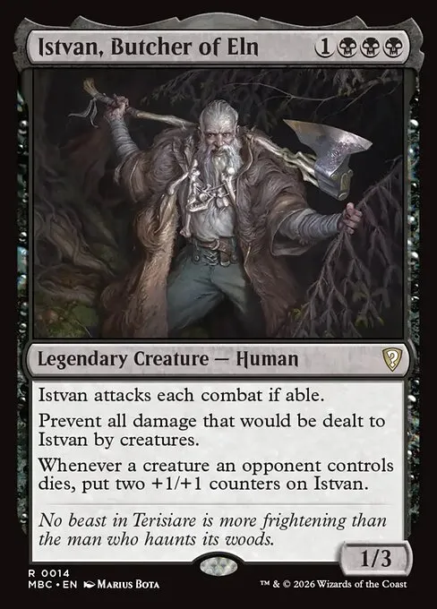 Istvan, Butcher of Eln · Mystery Booster: Commander Edition 14/2