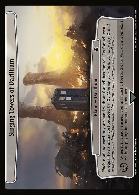 Singing Towers of Darillium · Doctor Who 598/1178