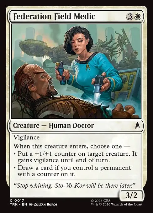 Federation Field Medic · Star Trek 17
