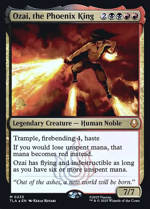 Ozai, the Phoenix King · Avatar: The Last Airbender Promos 235s/80