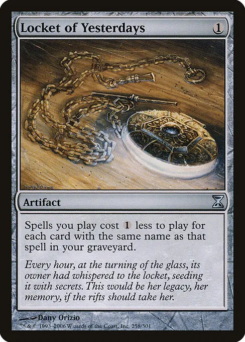 Locket of Yesterdays · Time Spiral 258/301