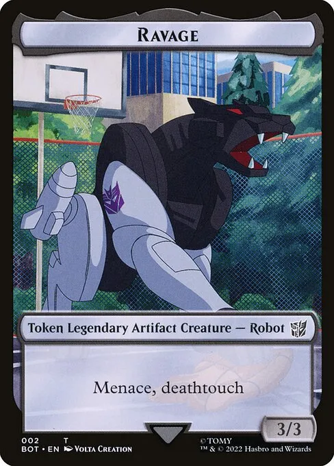 Ravage · Transformers Tokens 2/2
