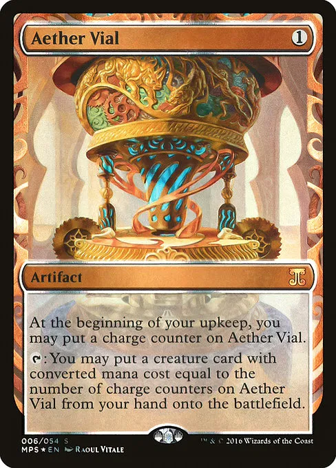 Aether Vial · Kaladesh Inventions 6/54