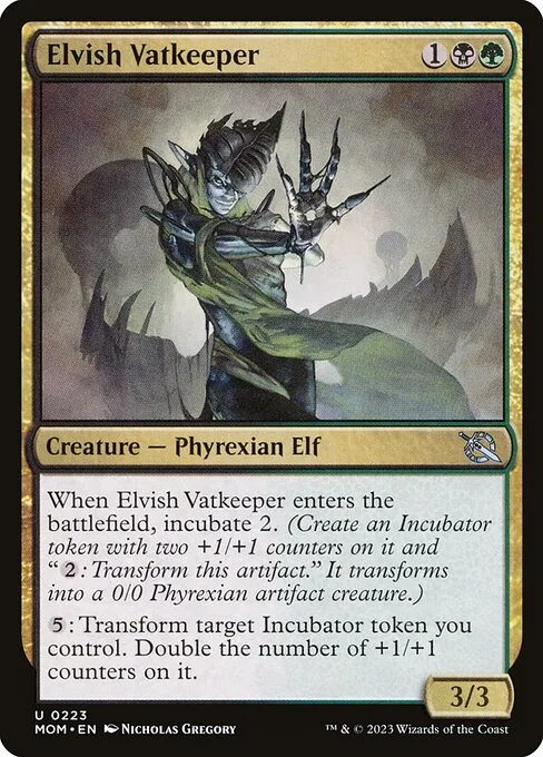 Elvish Vatkeeper · March of the Machine 223/387