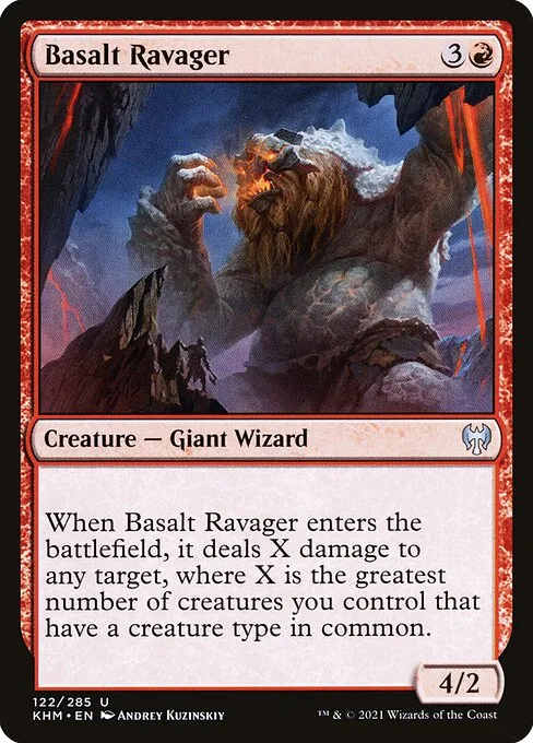 Basalt Ravager · Kaldheim 122/425