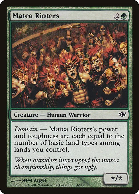 Matca Rioters · Conflux 84/145