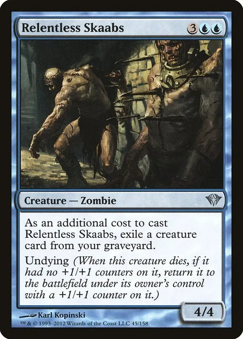 Relentless Skaabs · Dark Ascension 45/158