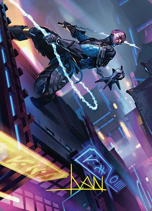 Kaito, Cunning Infiltrator // Kaito, Cunning Infiltrator · Foundations Art Series 51/55