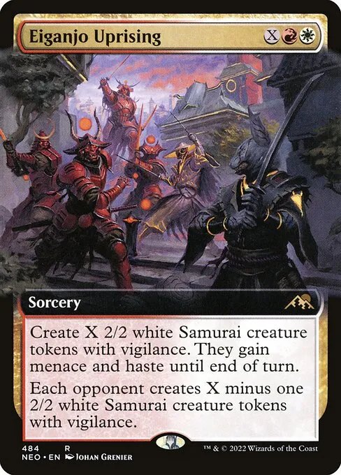 Eiganjo Uprising · Kamigawa: Neon Dynasty 484/531
