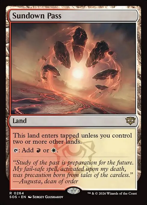 Sundown Pass · Secrets of Strixhaven 264/368