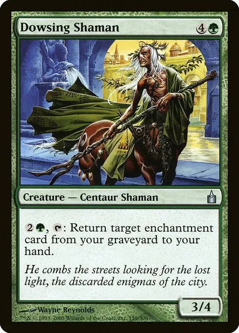 Dowsing Shaman · Ravnica: City of Guilds 159/306