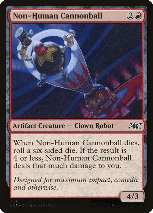 Non-Human Cannonball · Unfinity 401/639