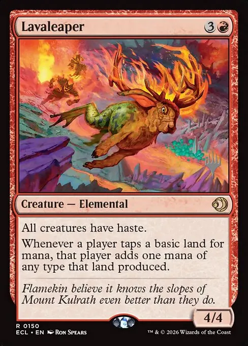 Lavaleaper · Lorwyn Eclipsed Promos 150p/87